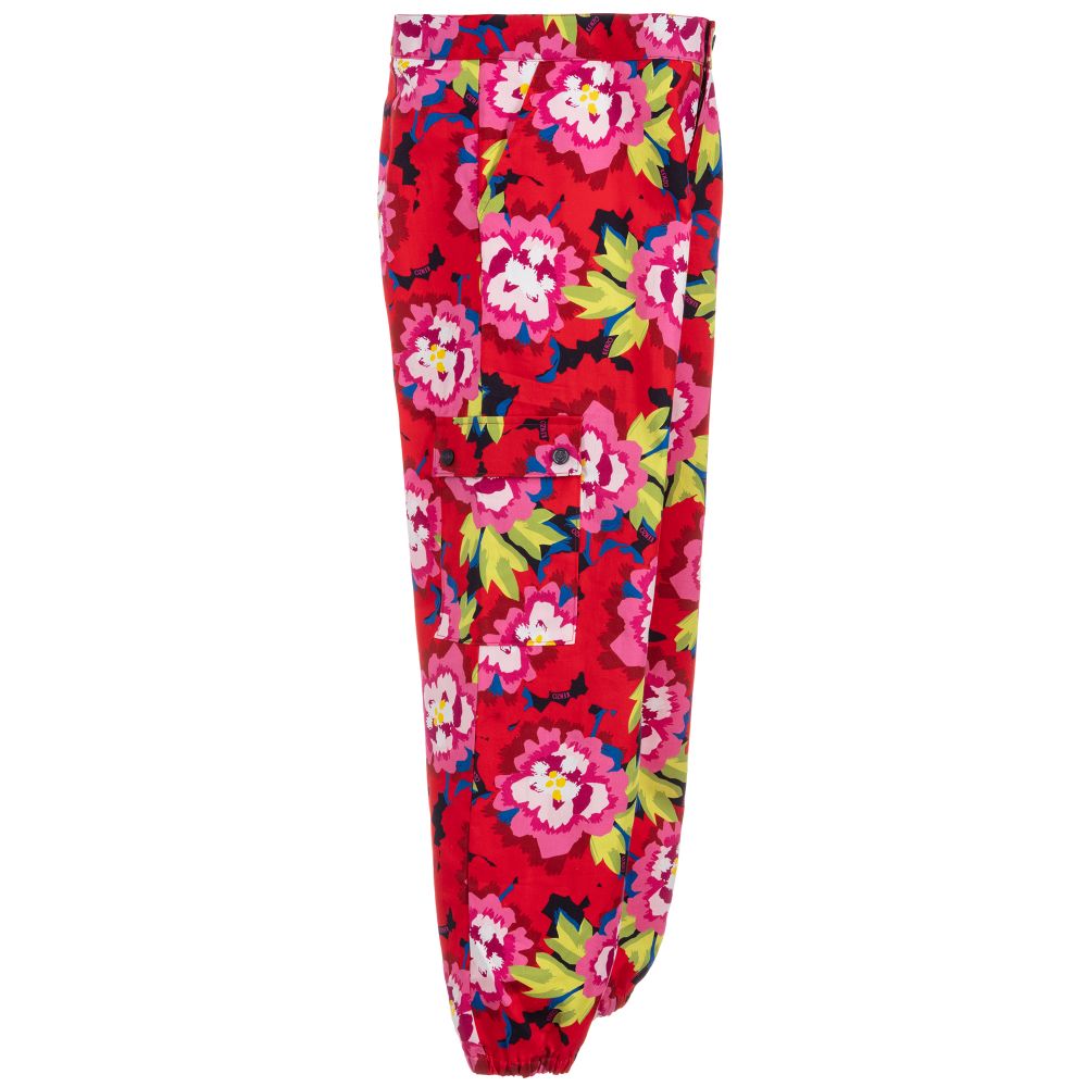 KENZO KIDS-Teen Girls Flower Trousers | Childrensalon Outlet