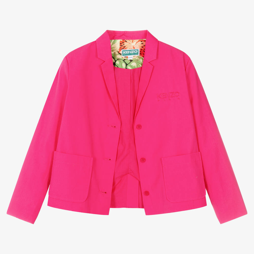 Pink blazer kids on sale