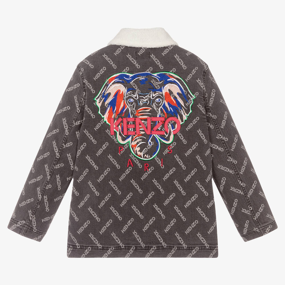 Kenzo tiger denim jacket new arrivals
