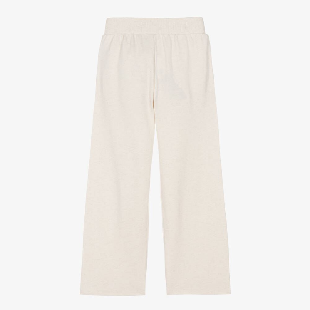 KENZO KIDS-Широкие кремовые джоггеры из хлопка | Childrensalon Outlet