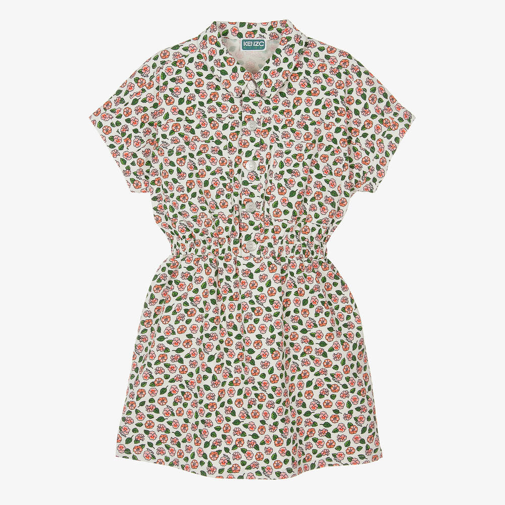 Denim shirt dress kids clearance