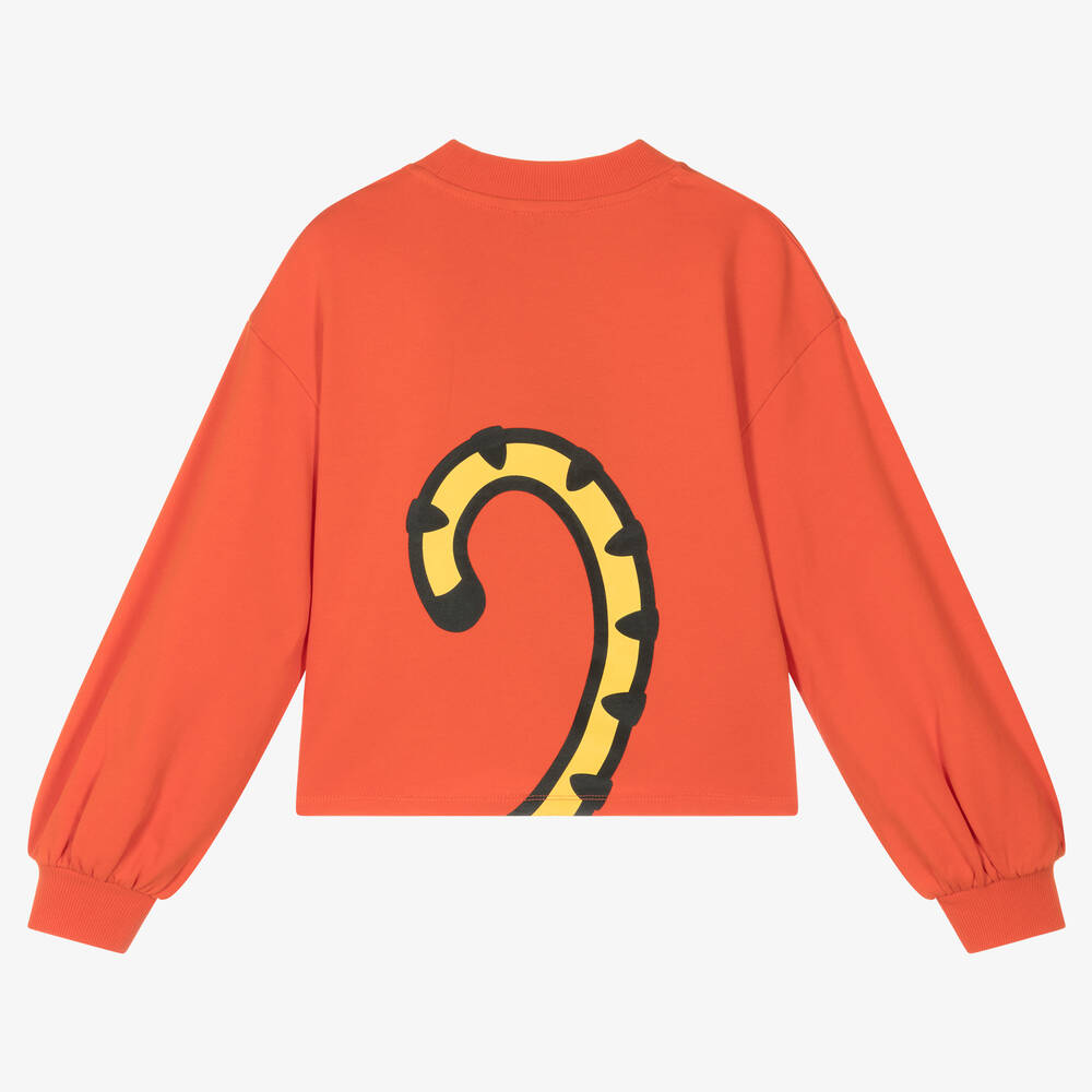 Kenzo Kids Cotton Tiger Sweatshirt