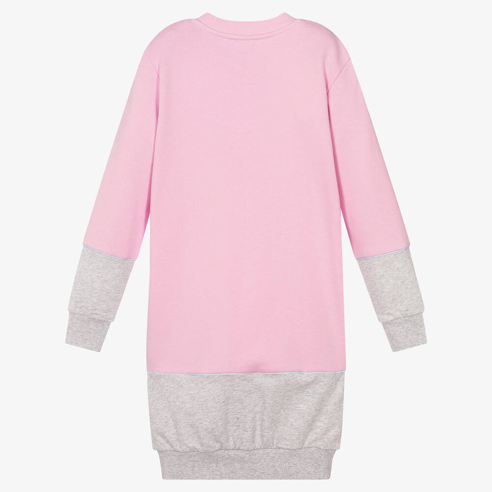 KENZO KIDS-Розовое платье с большим Х для девочек-подростков | Childrensalon Outlet