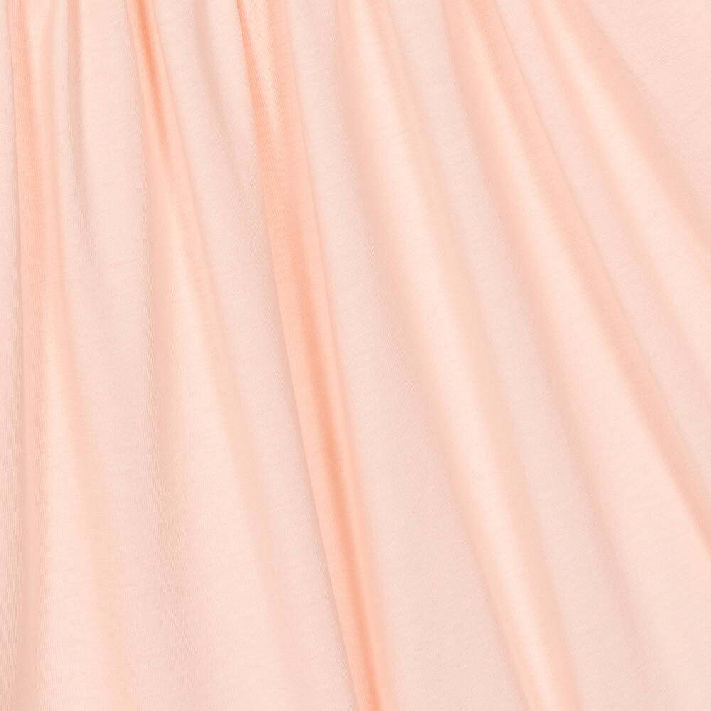 KENZO KIDS-فستان قطن لون زهري بطبعة ورود للمراهقات | Childrensalon Outlet