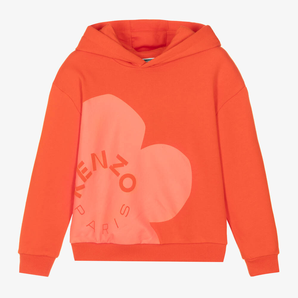 KENZO KIDS - Roter Teen Boke Flower Kapuzenpulli | Childrensalon