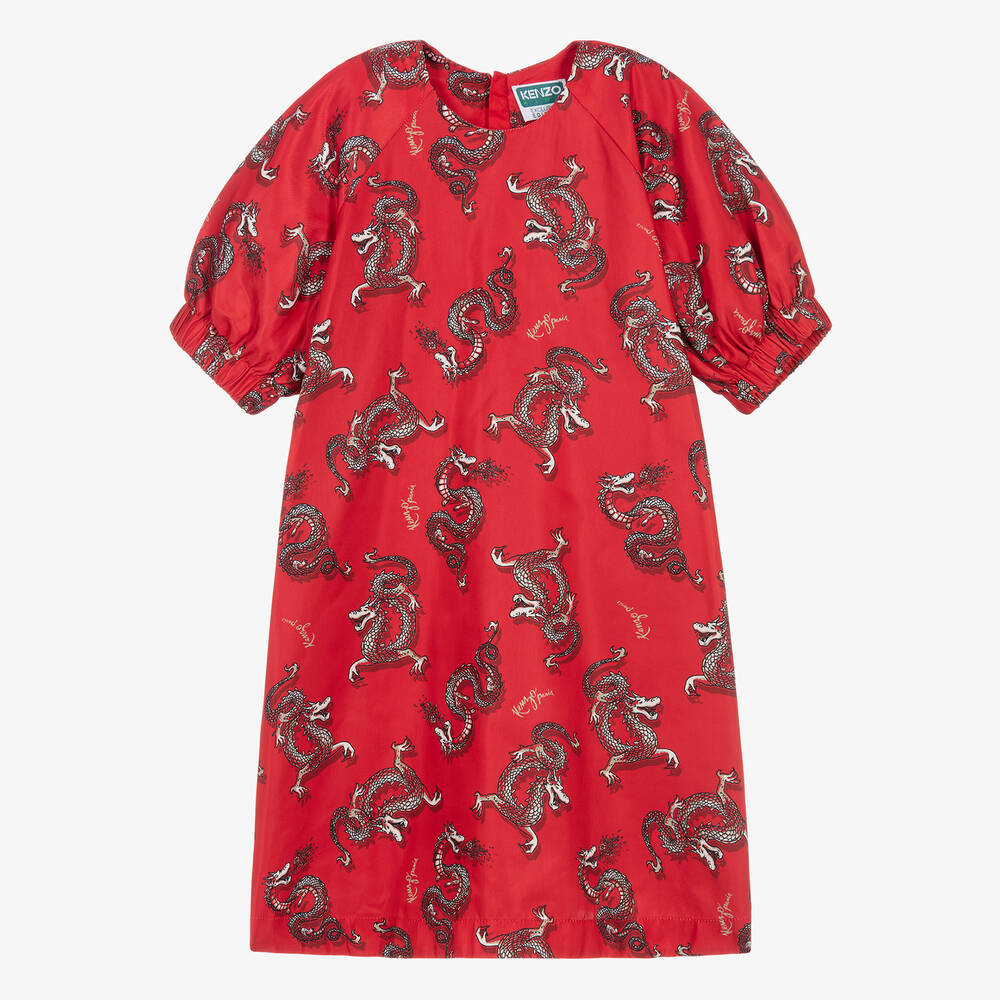 Kenzo red dress online