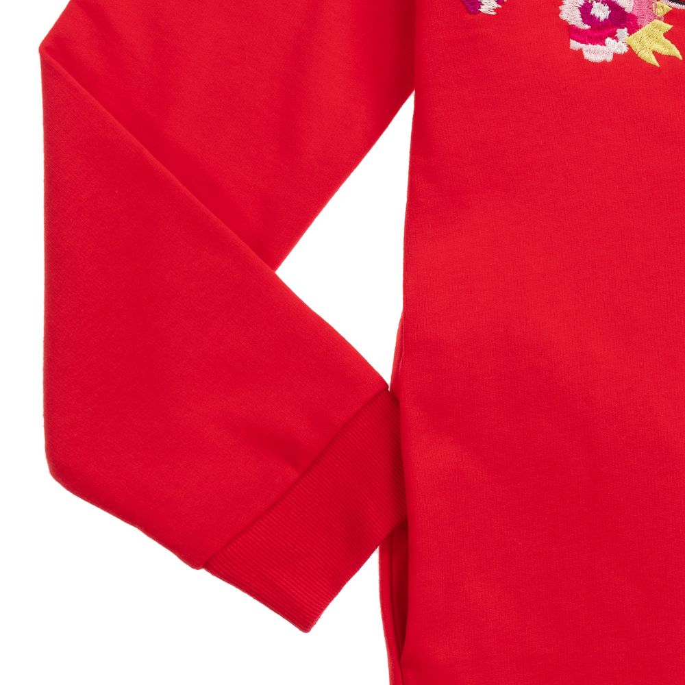 KENZO KIDS-Teen Girls Red Tiger Dress | Childrensalon Outlet