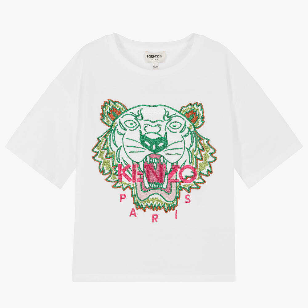 Kenzo white t shirt new arrivals