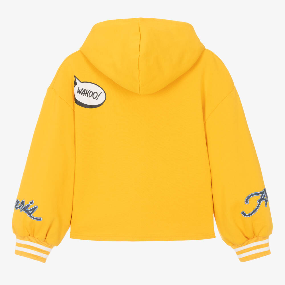 Yellow tiger hoodie hot sale