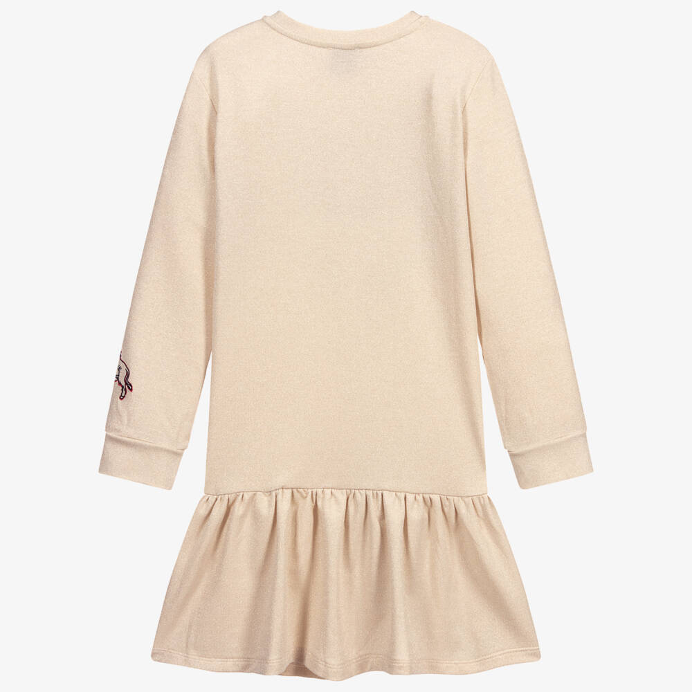 KENZO KIDS-Teen Gold Tiger & Ox Dress | Childrensalon Outlet