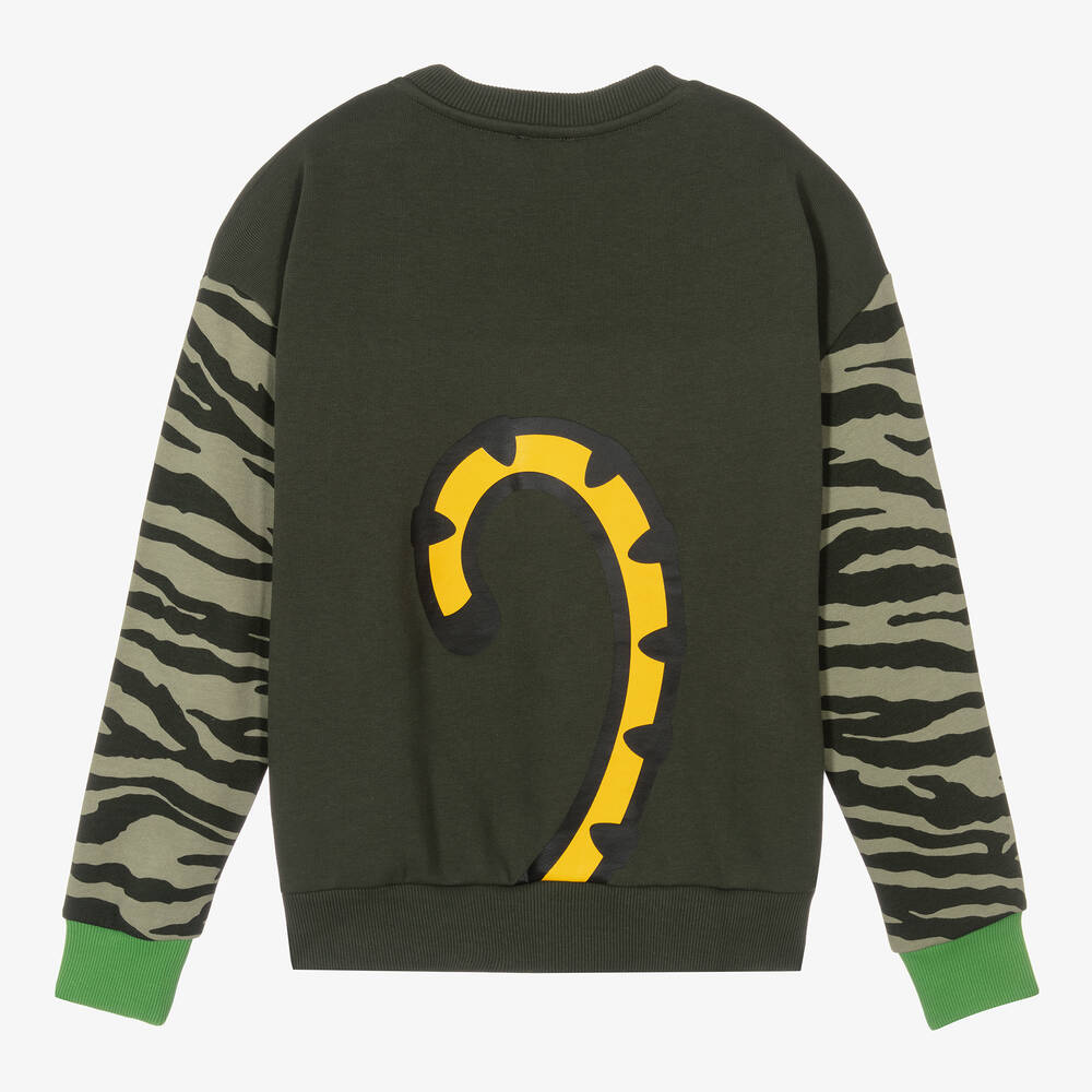 KENZO KIDS-Зеленый свитшот KOTORA | Childrensalon Outlet