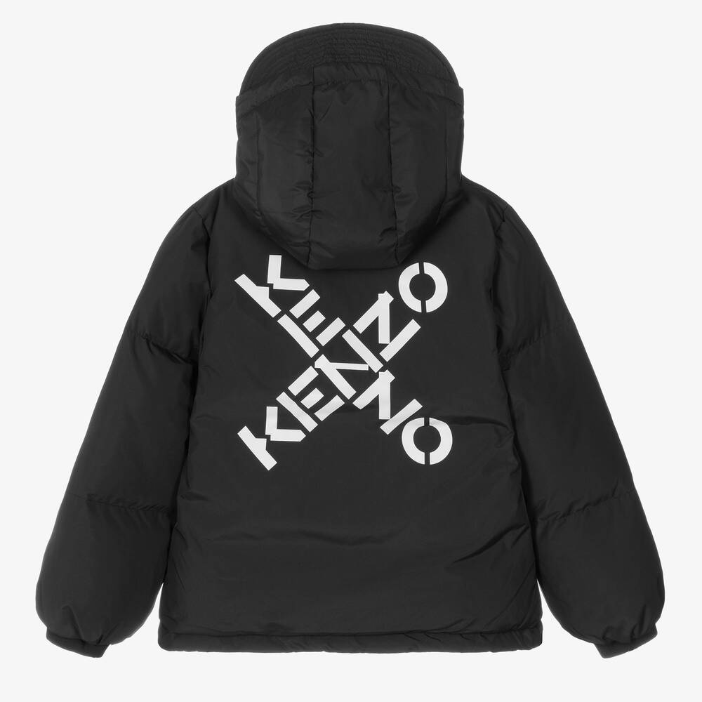KENZO KIDS Veste grise en duvet Ado