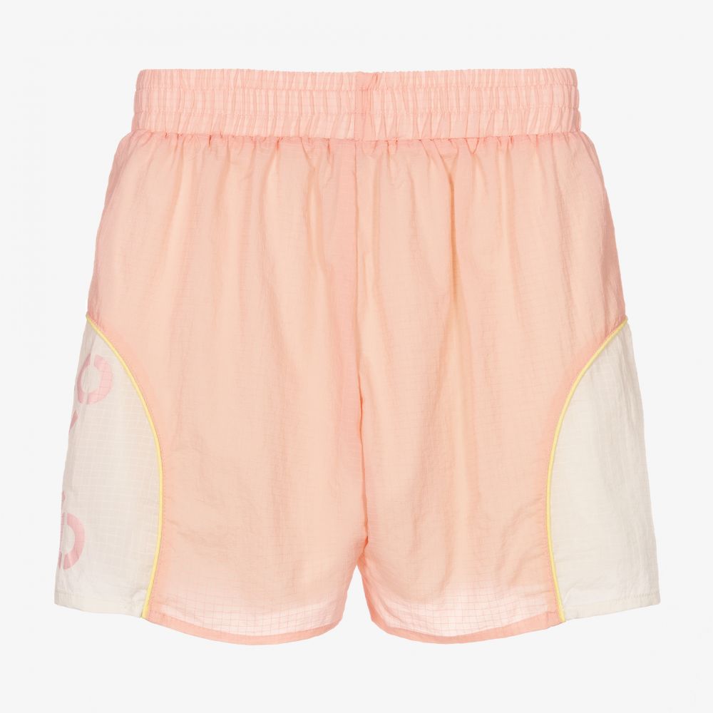 KENZO KIDS-Розовые нейлоновые шорты для подростков | Childrensalon Outlet