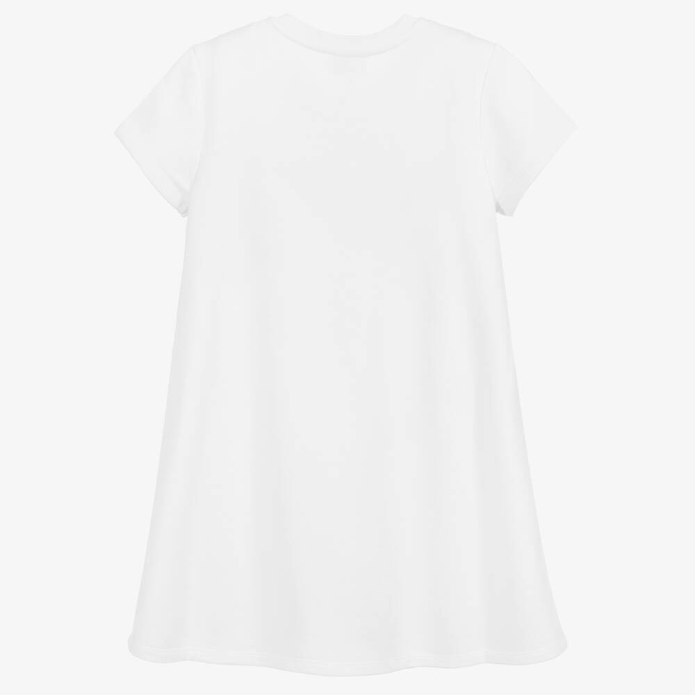 KENZO KIDS-Teen White Tiger Jersey Dress | Childrensalon Outlet
