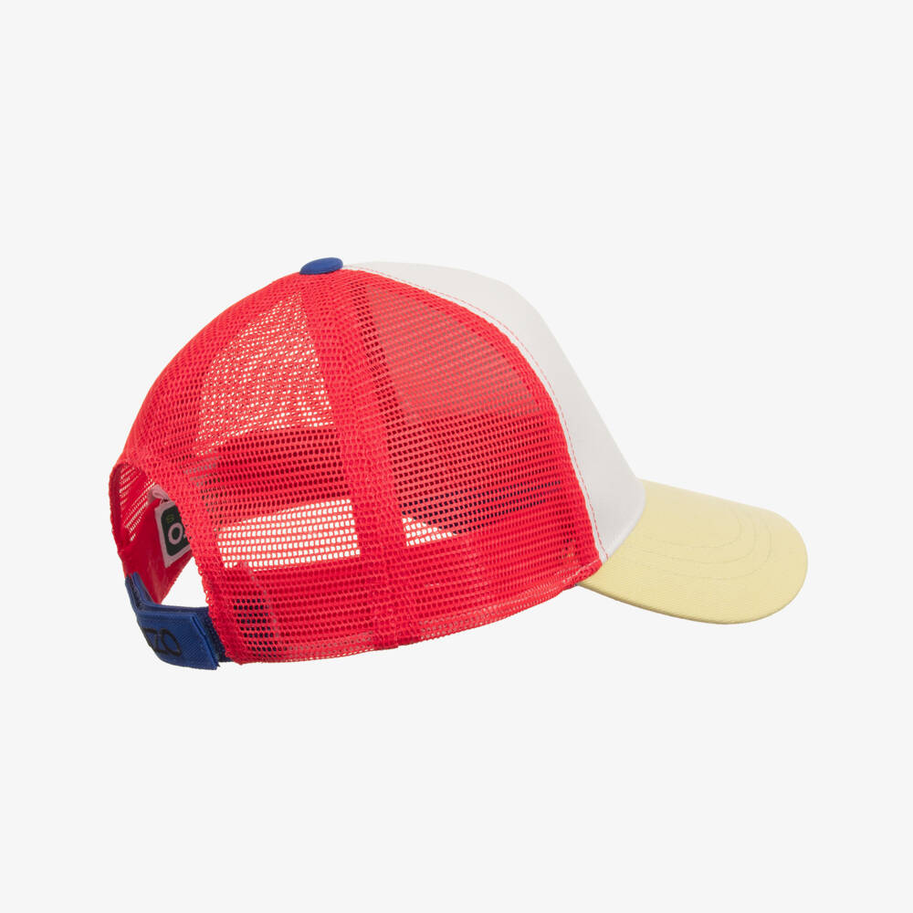 KENZO KIDS-White Bubble Tiger Cap | Childrensalon Outlet