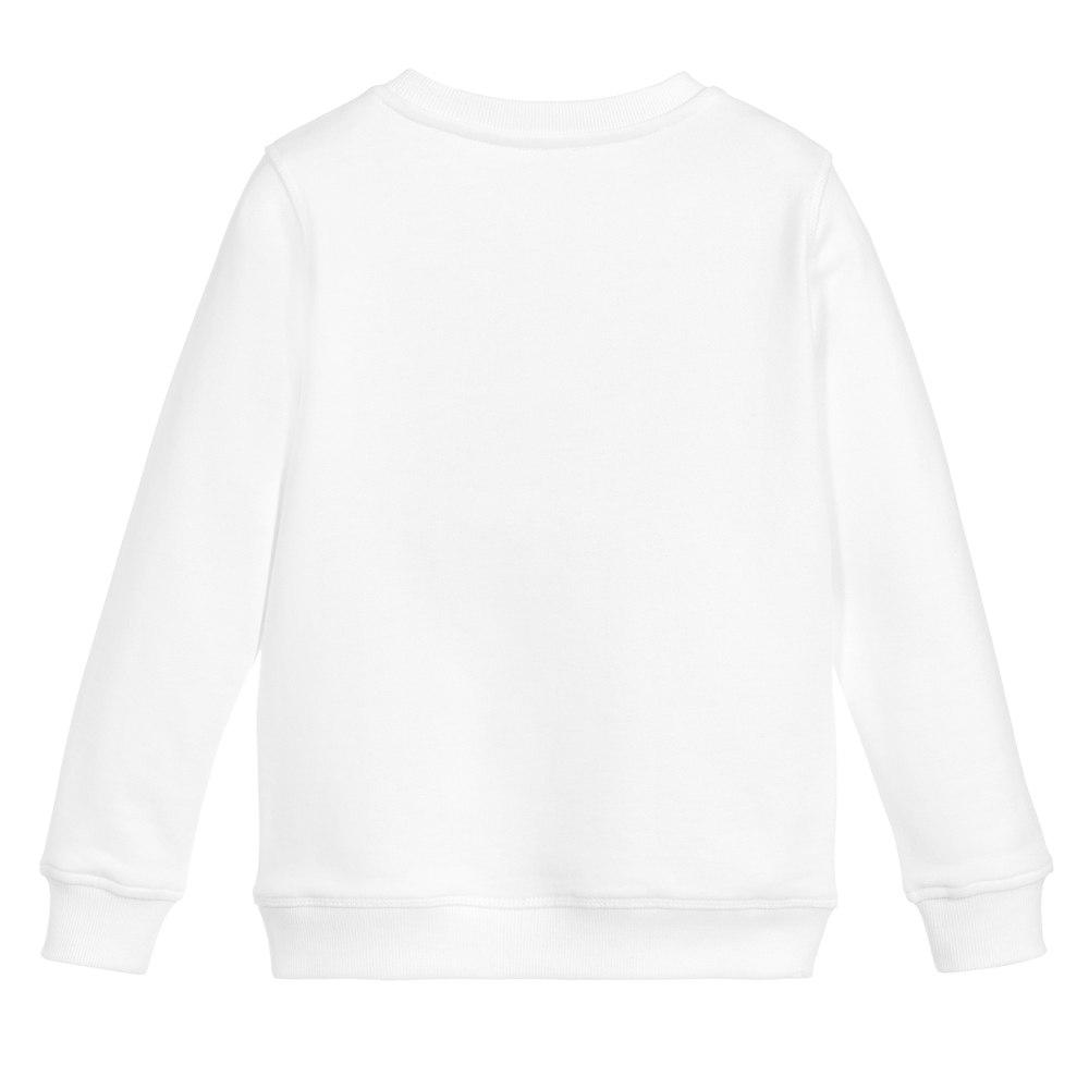 kenzo white eye sweatshirt
