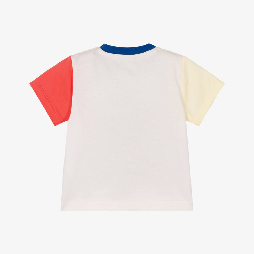 KENZO KIDS-White Panda T-shirt | Childrensalon Outlet