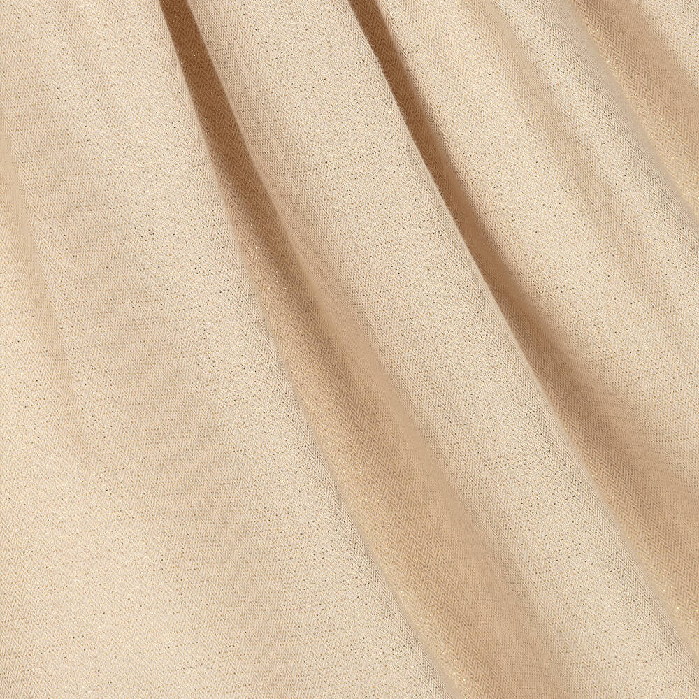 Kidiwi-Girls Beige Smocked Dress | Childrensalon Outlet