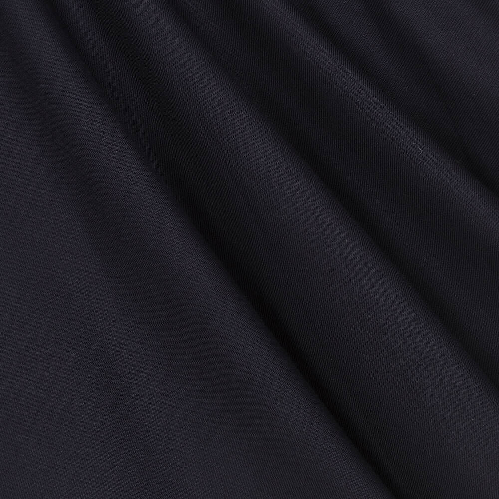 Kidiwi-Girls Blue Cotton Dress  | Childrensalon Outlet