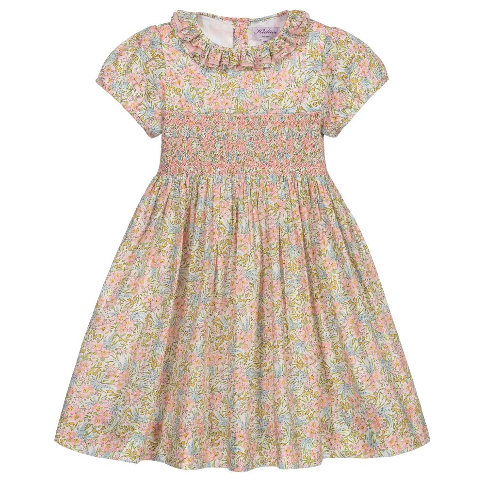 Kidiwi - Kleid mit Blumen-Print für Mädchen  | Childrensalon