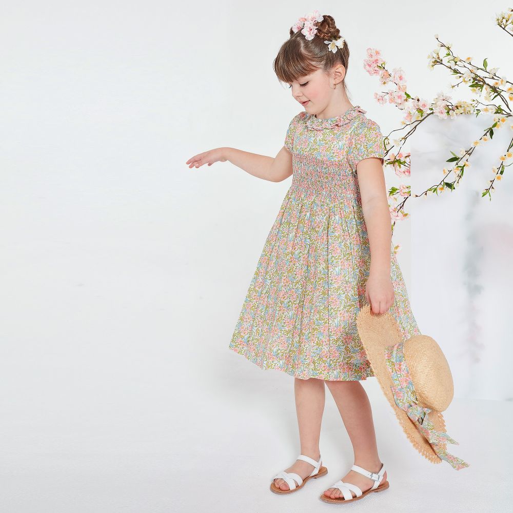 Kidiwi - Girls Liberty Print Dress | Childrensalon Outlet