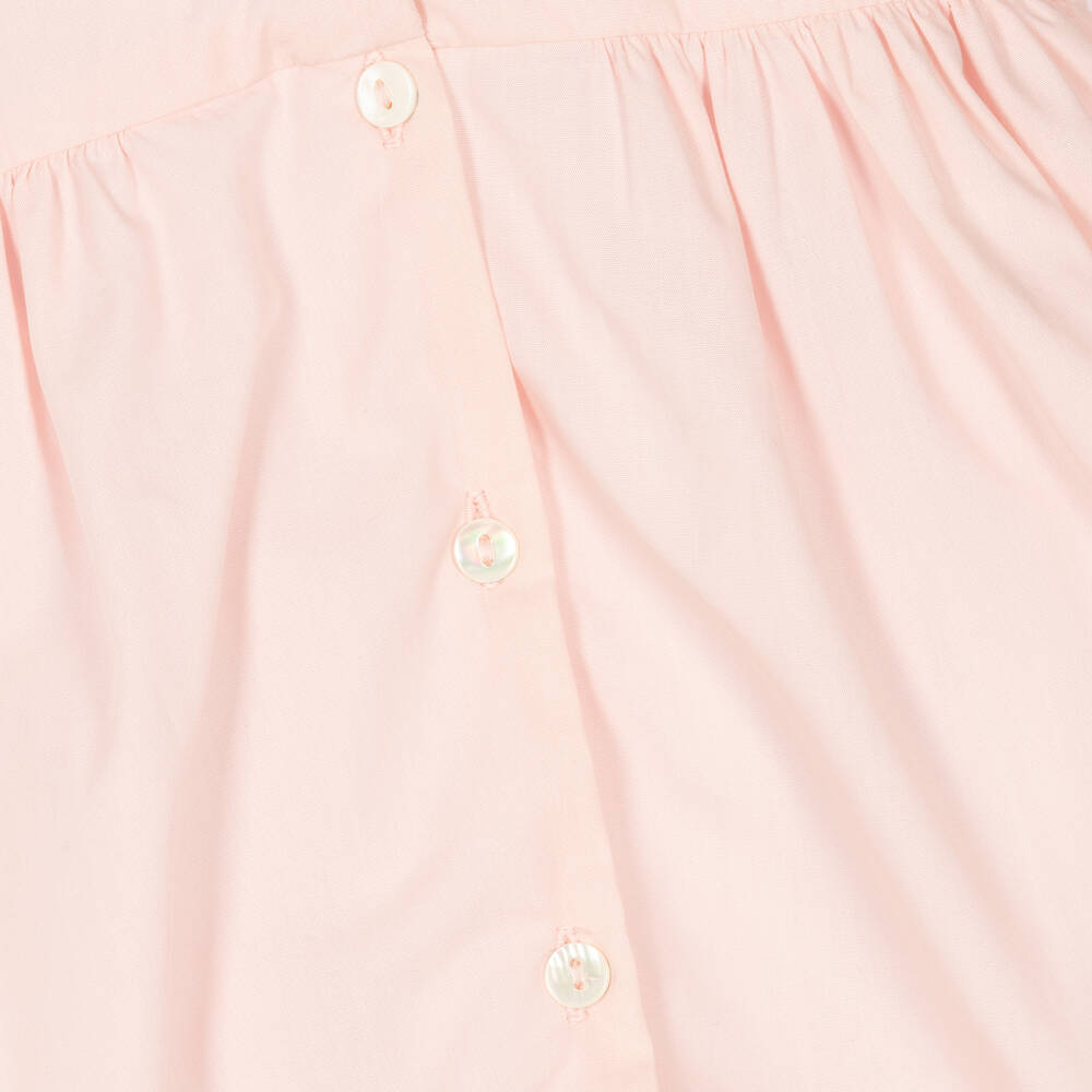 Kidiwi-Розовое хлопковое платье | Childrensalon Outlet