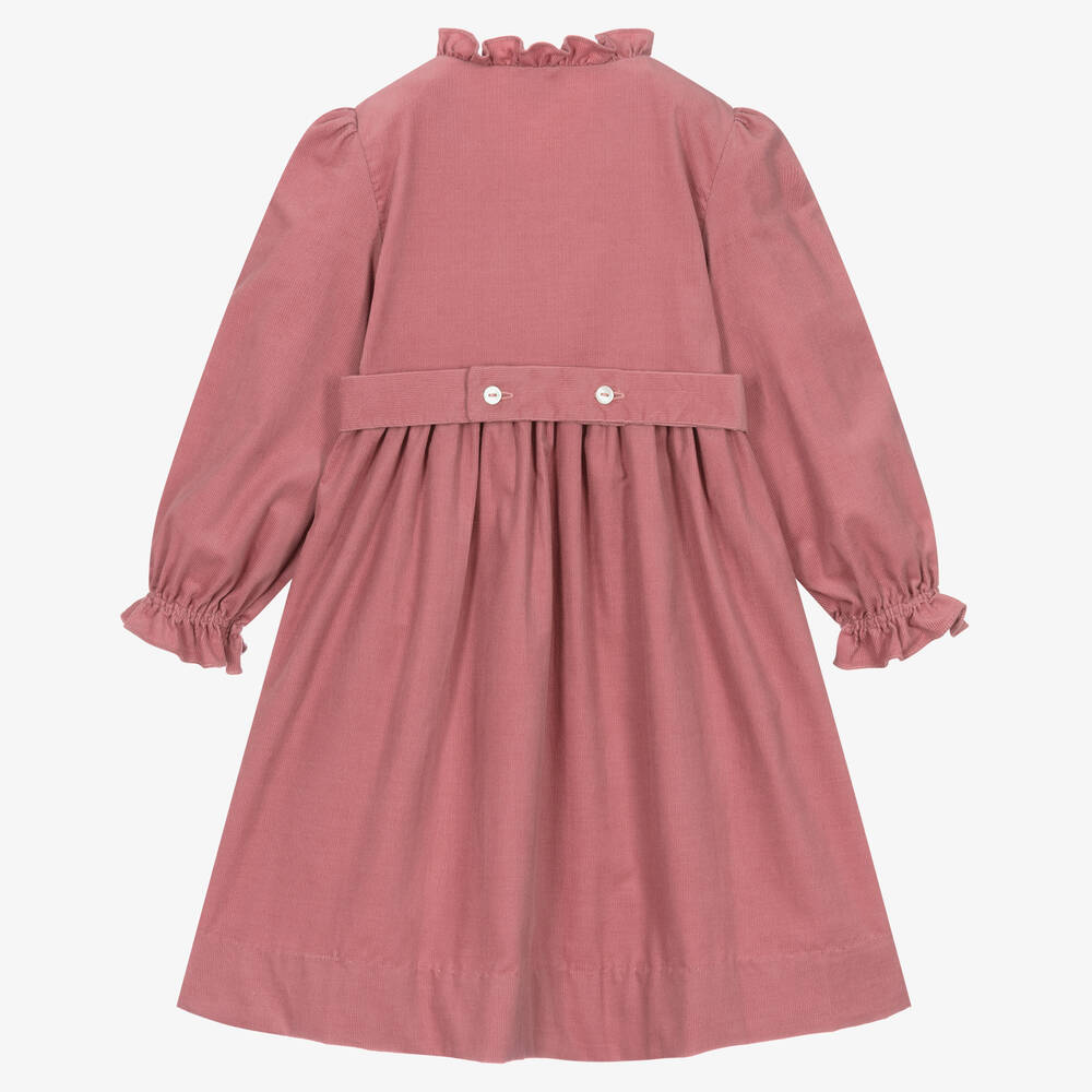 Kidiwi-Розовое платье со сборками | Childrensalon Outlet