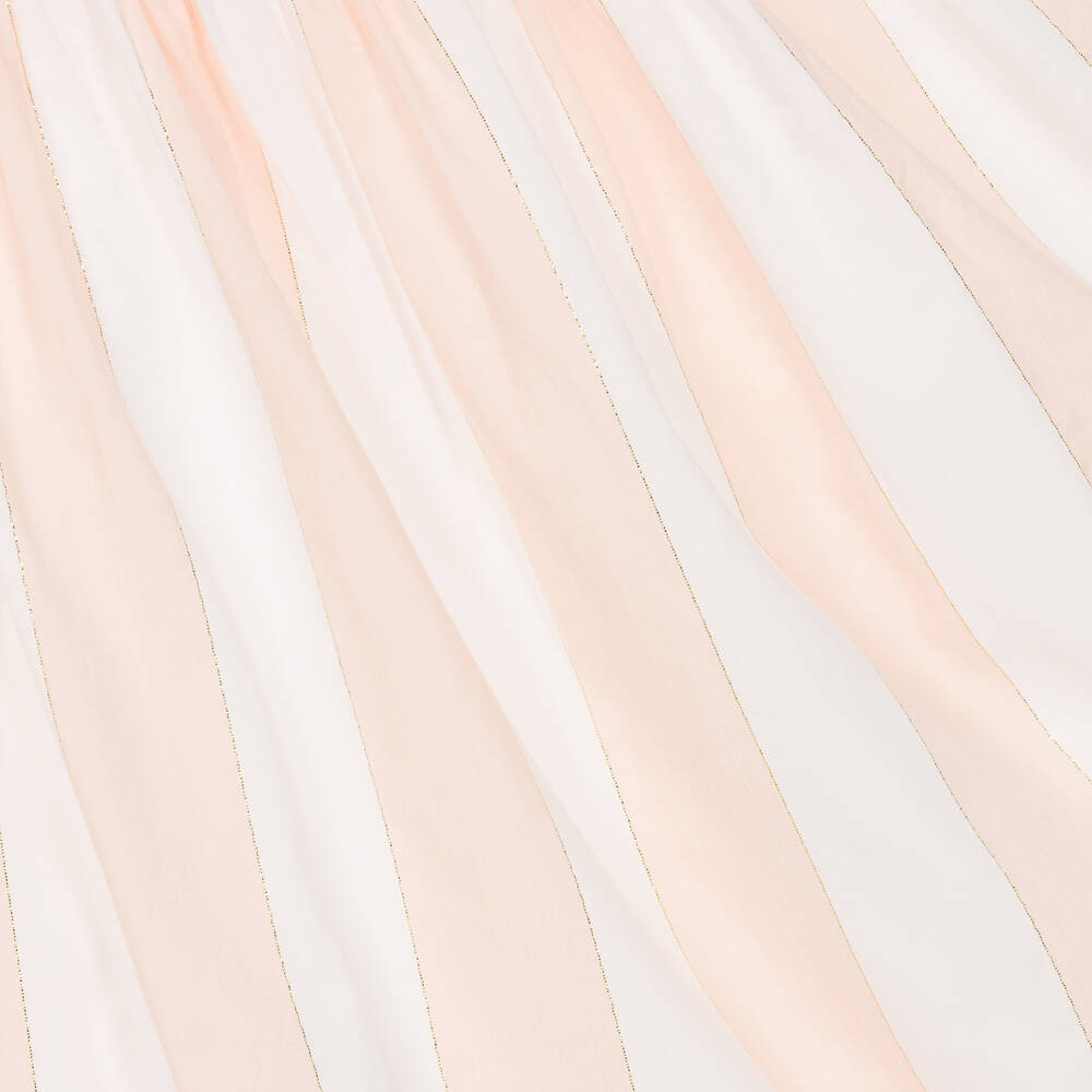 Kidiwi-Girls Pink Striped Dress | Childrensalon Outlet