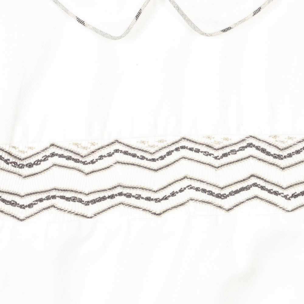 Kidiwi-طقم شورت قطن لون عاجي ورمادي للأولاد | Childrensalon Outlet