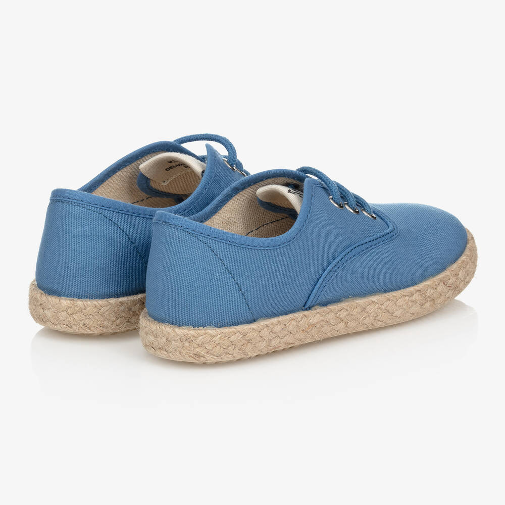 كيكو-ترينرز إسبادريل قطن كانفاس لون أزرق | Childrensalon Outlet