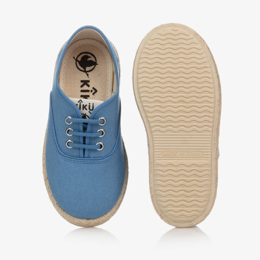 كيكو-ترينرز إسبادريل قطن كانفاس لون أزرق | Childrensalon Outlet