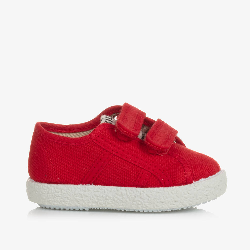 TARRAMARRA(R) Kids Cracker Plus Canvas Sneakers - Red | Catch.com.au