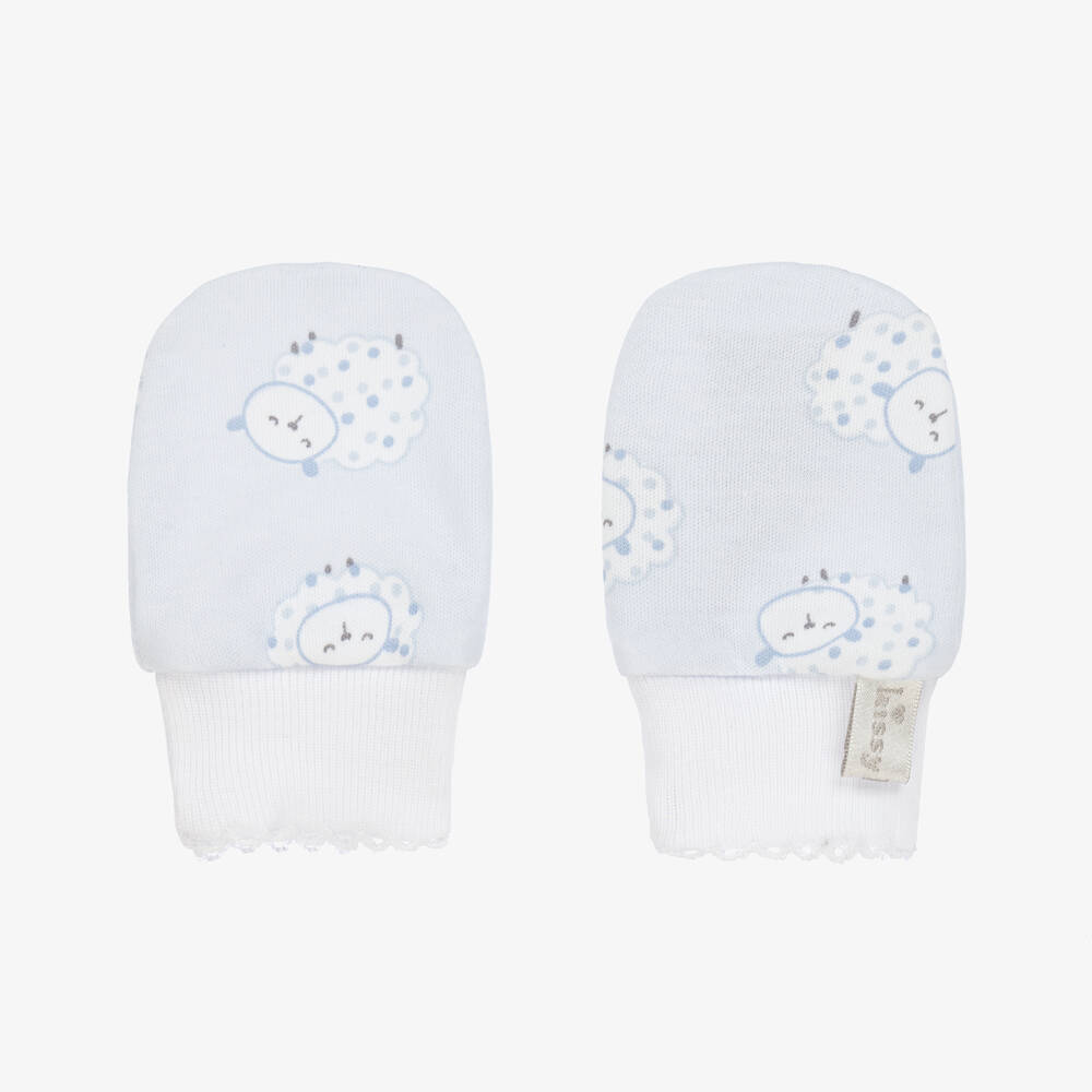 Kissy Kissy-Голубые царапки с овечками для малышей | Childrensalon Outlet