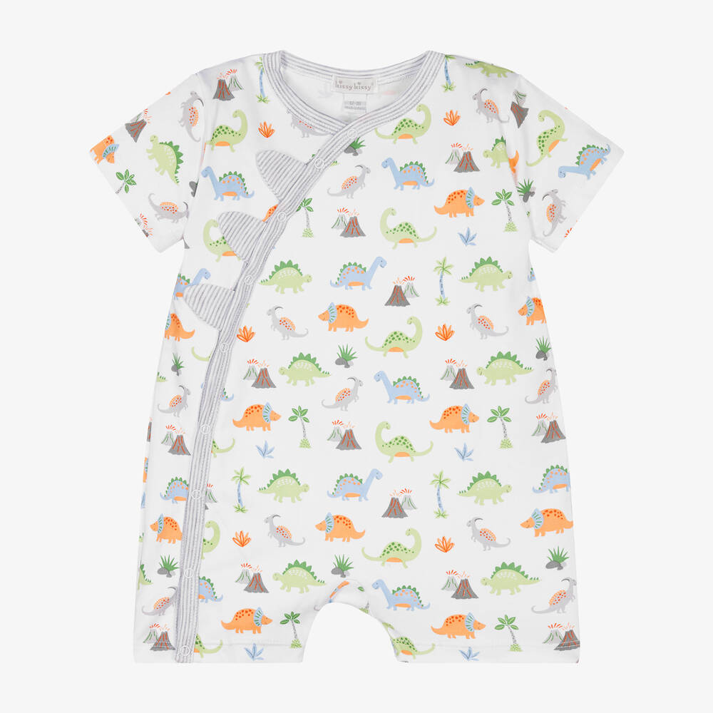 Kissy Kissy - Baby Boys Dino Frontier Pima Cotton Shortie | Childrensalon