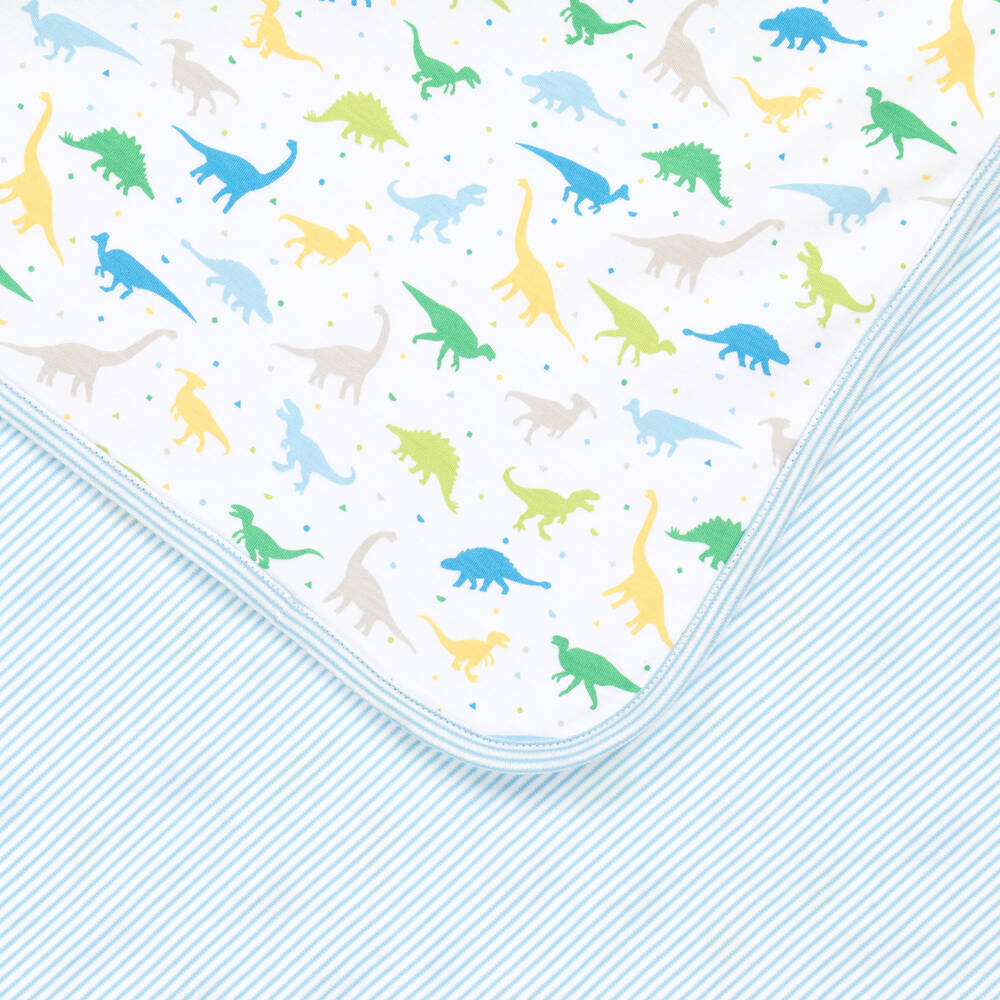 Kissy Kissy-Baby Boys Dinosaurs Galore Blanket (73cm) | Childrensalon Outlet