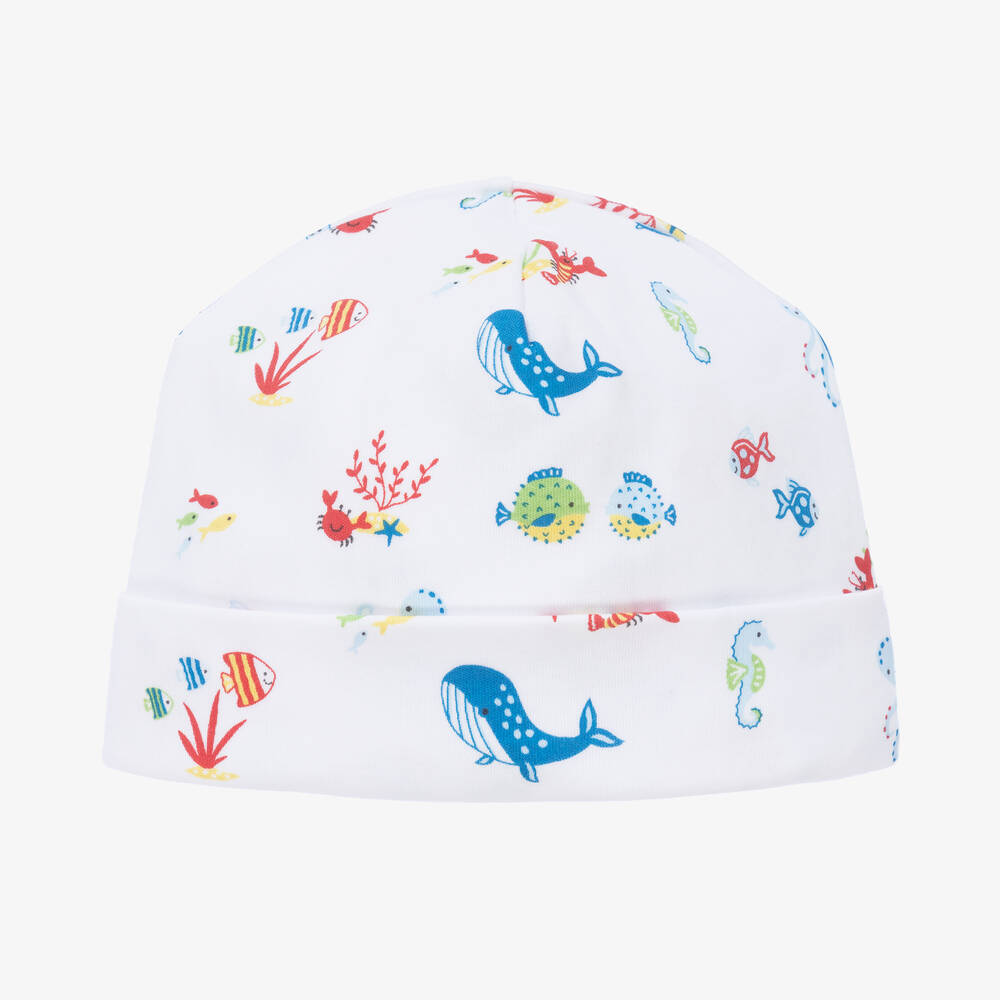 Kissy Kissy - Baby Boys Pima Cotton Deep Sea Divers Hat | Childrensalon