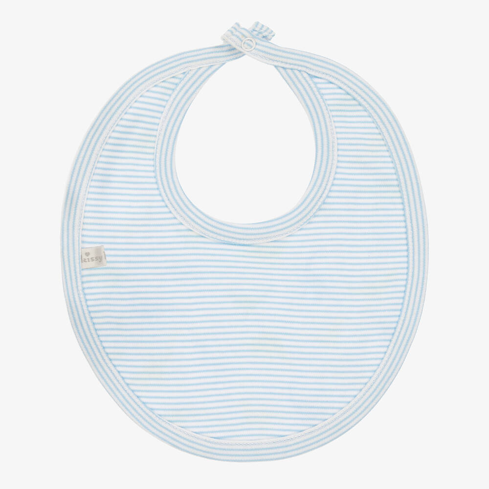 Kissy Kissy-Baby Boys Reversible Dinosaurs Galore Bib | Childrensalon Outlet