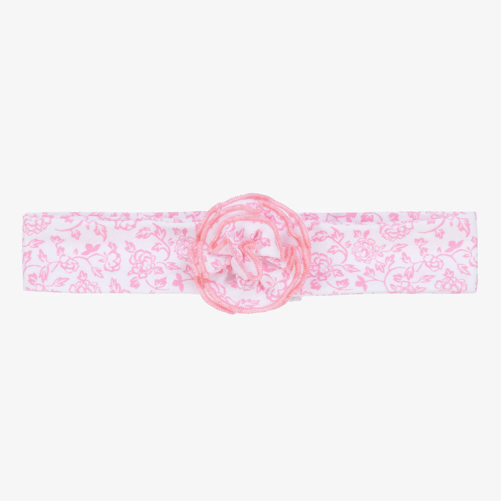Kissy Kissy-Baby Girls Cotton Blooming Vines Headband | Childrensalon Outlet