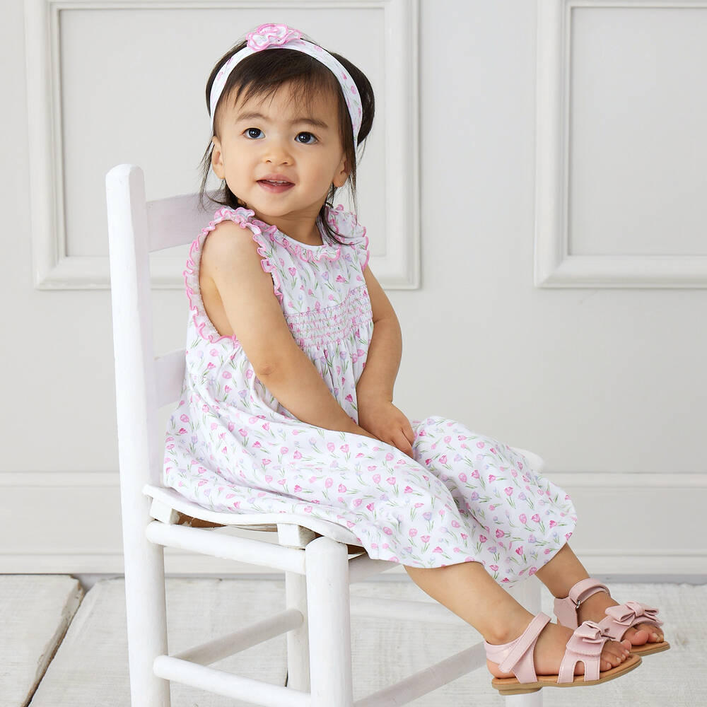 Kissy Kissy Baby Girls Cotton Tulip Festival Dress