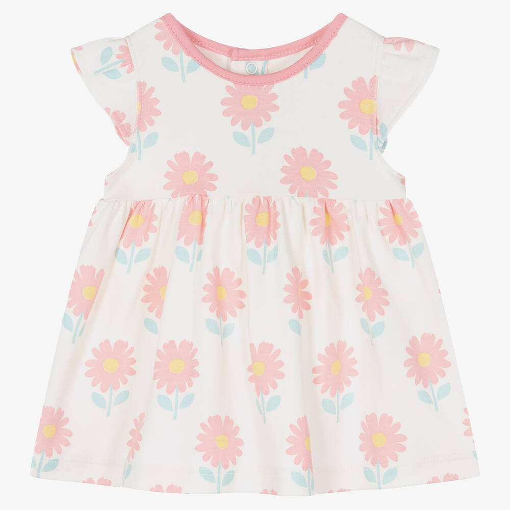 Kissy Kissy - Daisy Chain Baumwollkleid elfenbein | Childrensalon