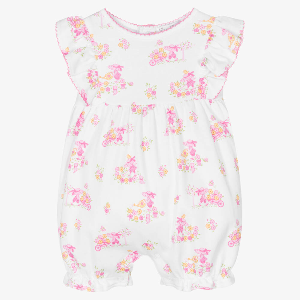 Kissy Kissy-Baby Girls Pima Cotton Garden Pleasures Shortie | Childrensalon Outlet