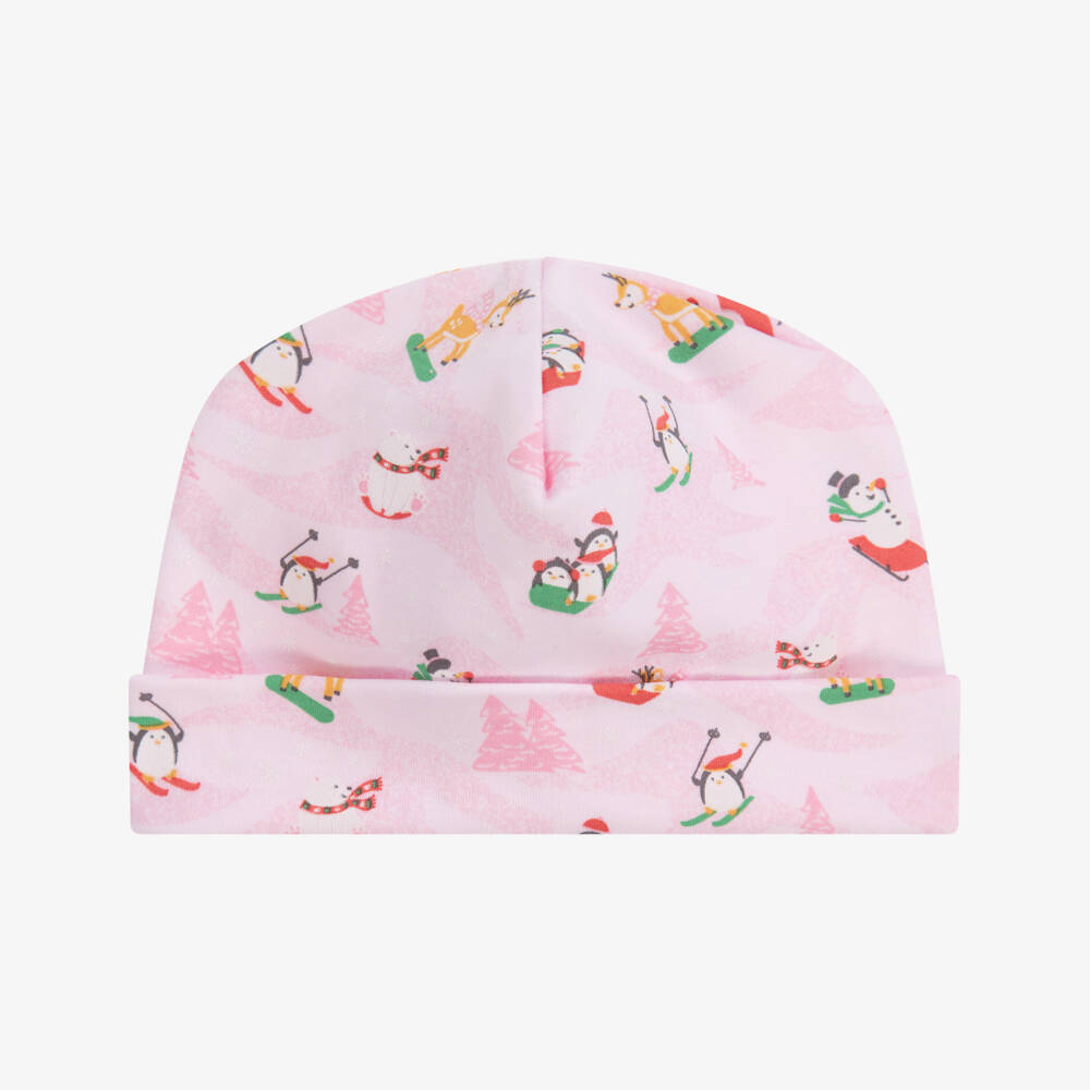 Kissy Kissy-Baby Girls Pima Cotton Hat | Childrensalon Outlet