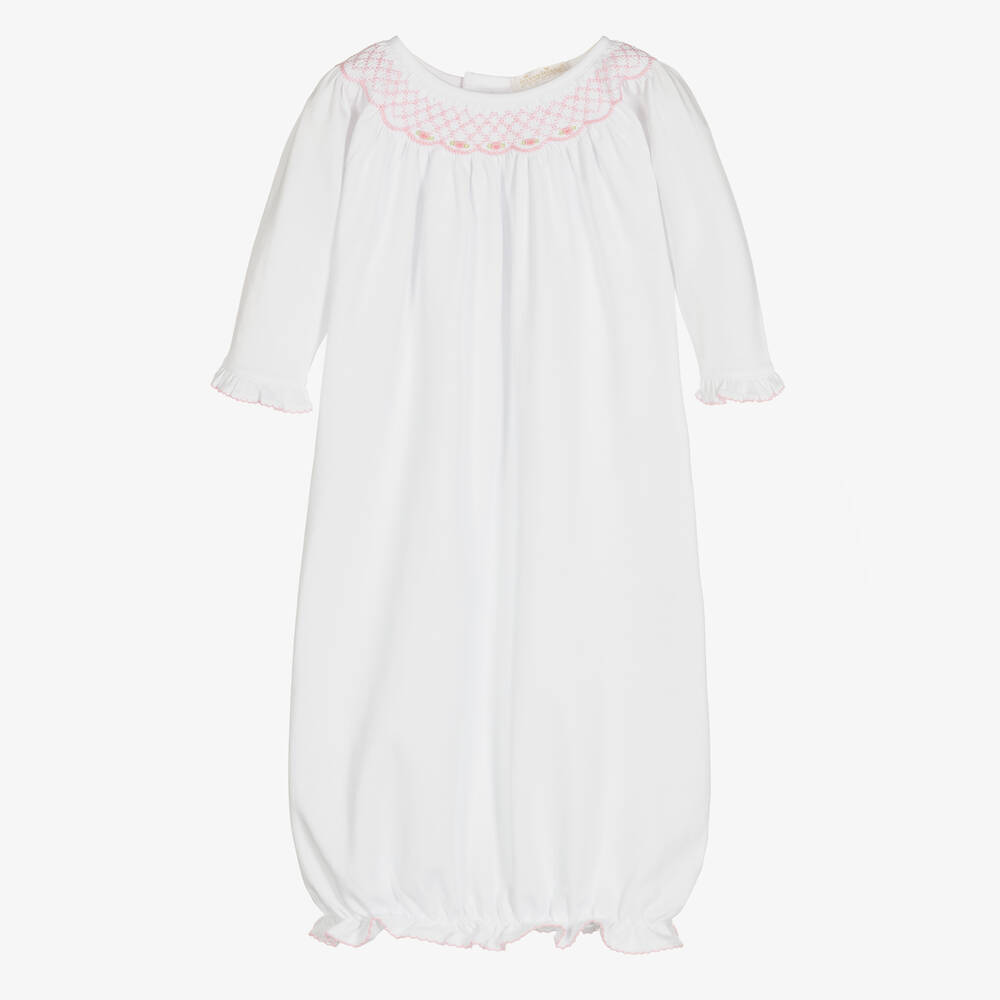 Kissy Kissy - Robe de cérémonie blanche Pima bébé | Childrensalon