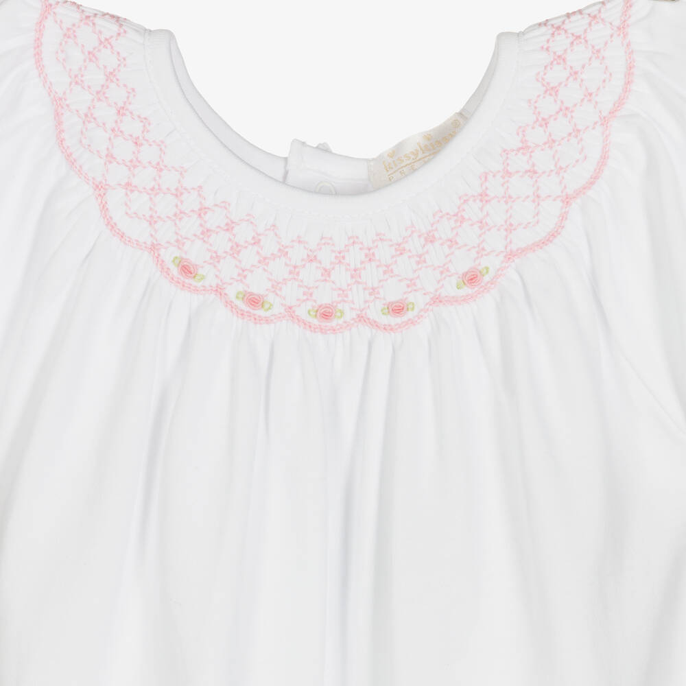 Will'beth Christening Gown & Bonnet – By George Baby 732-939-1135