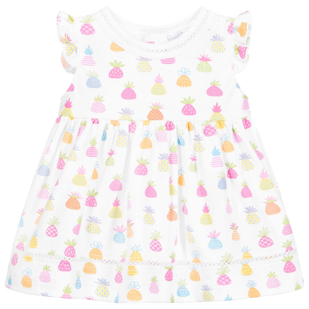 Pineapple dress for baby clearance