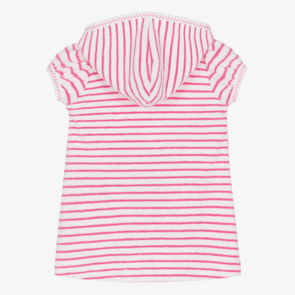 Kissy Kissy-Baby Girls Pink Aloha Whales Beach Dress | Childrensalon Outlet