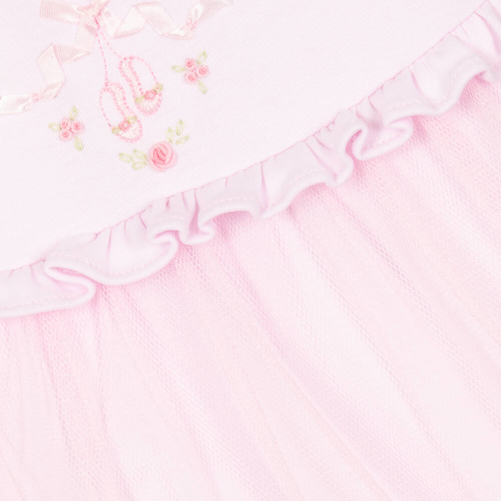 Kissy Kissy-Baby Girls Pink Ballet Slippers Dress | Childrensalon Outlet