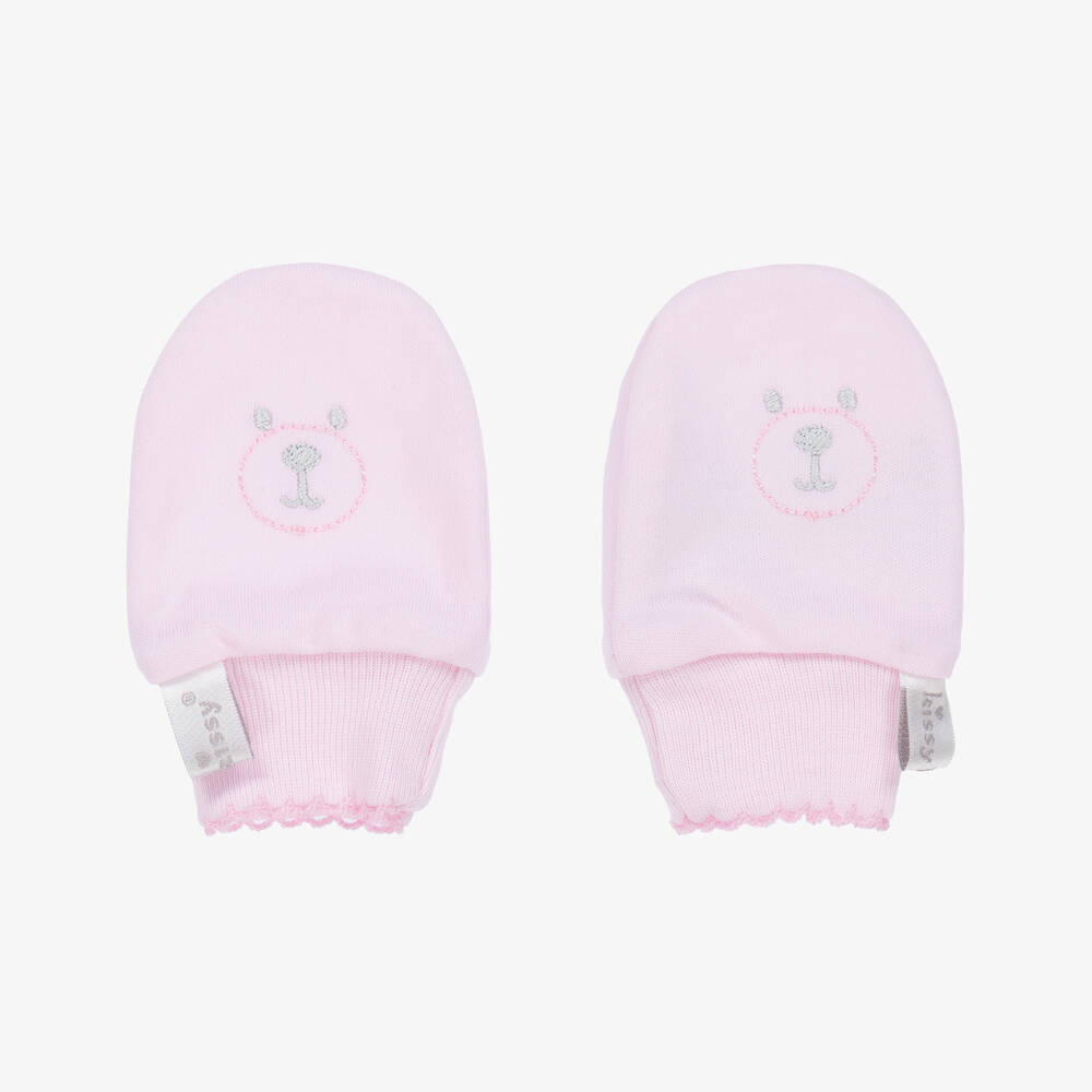 Baby girl scratch mittens discount
