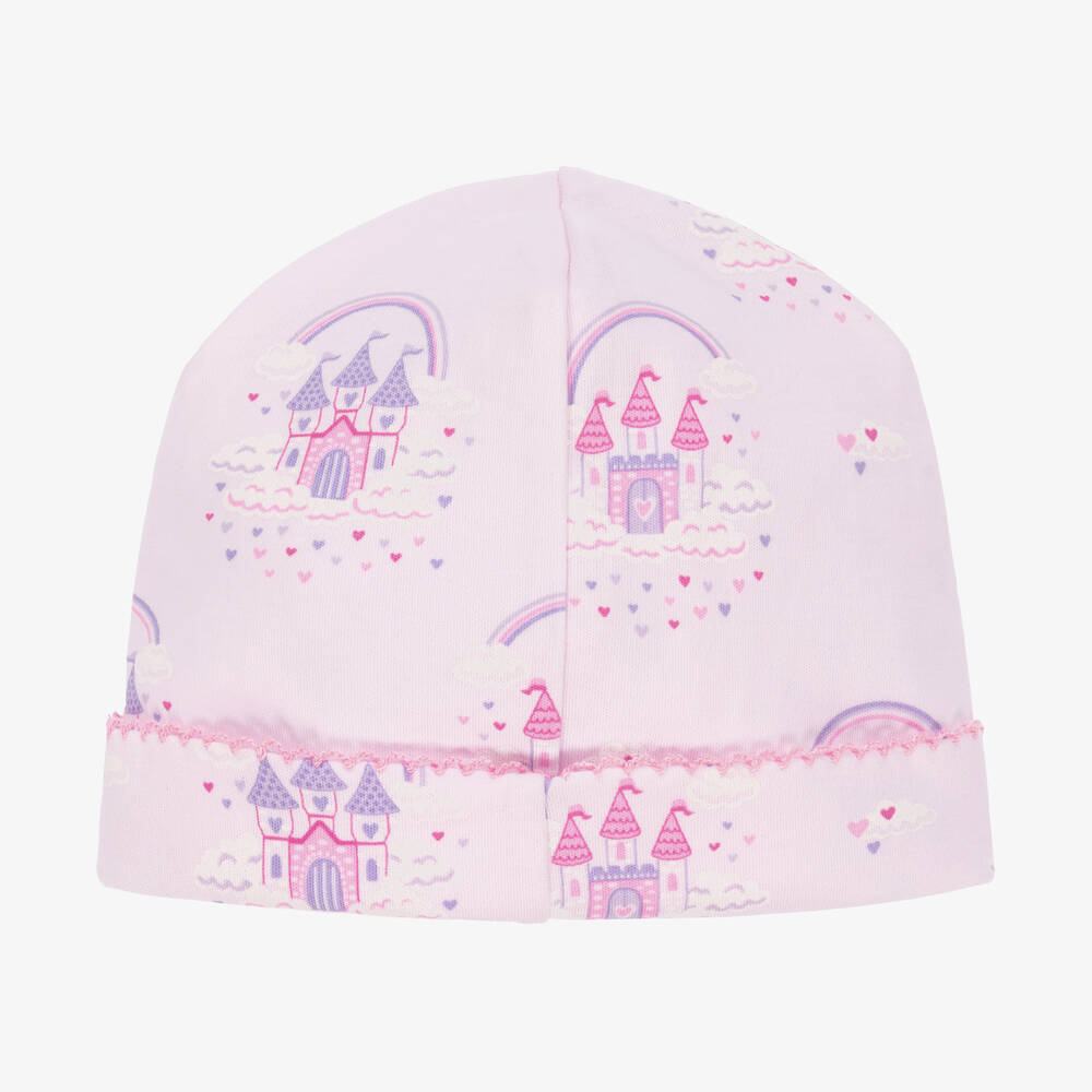 Kissy Kissy-قبعة قطن بيما لون زهري للمولودات | Childrensalon Outlet