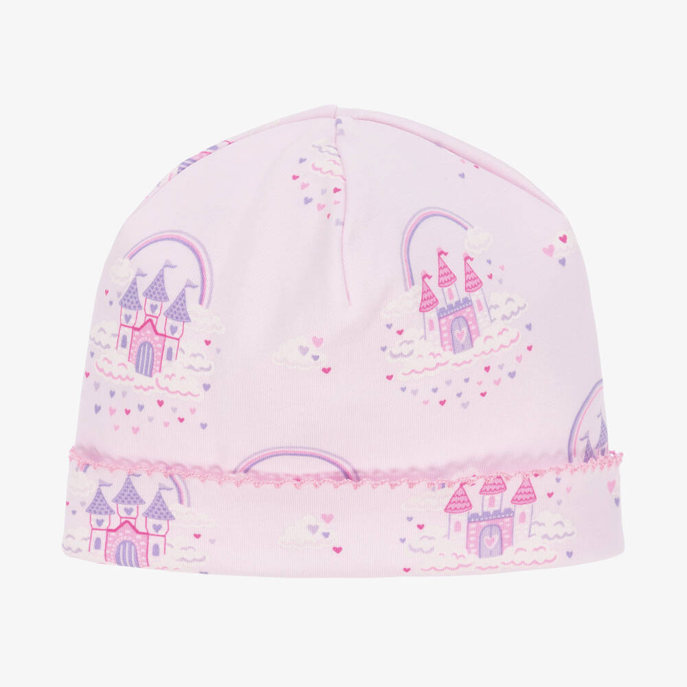 Kissy Kissy - Bonnet rose château de fée bébé fille | Childrensalon